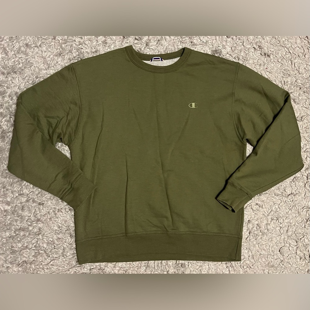 Mens Green Champion sweatshirt